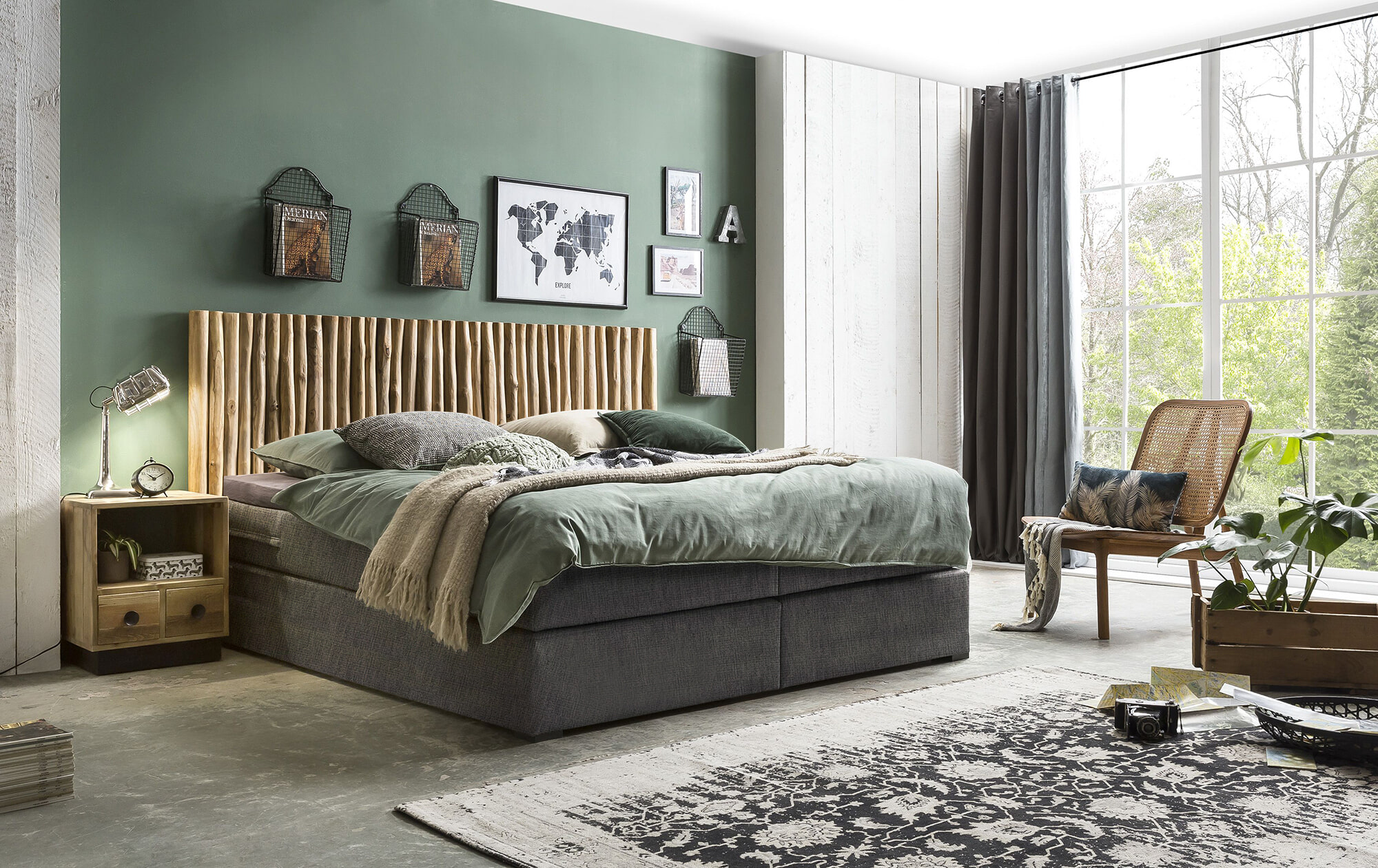 Artistiq Fauteuil 'Takeshia' Teak en rotan