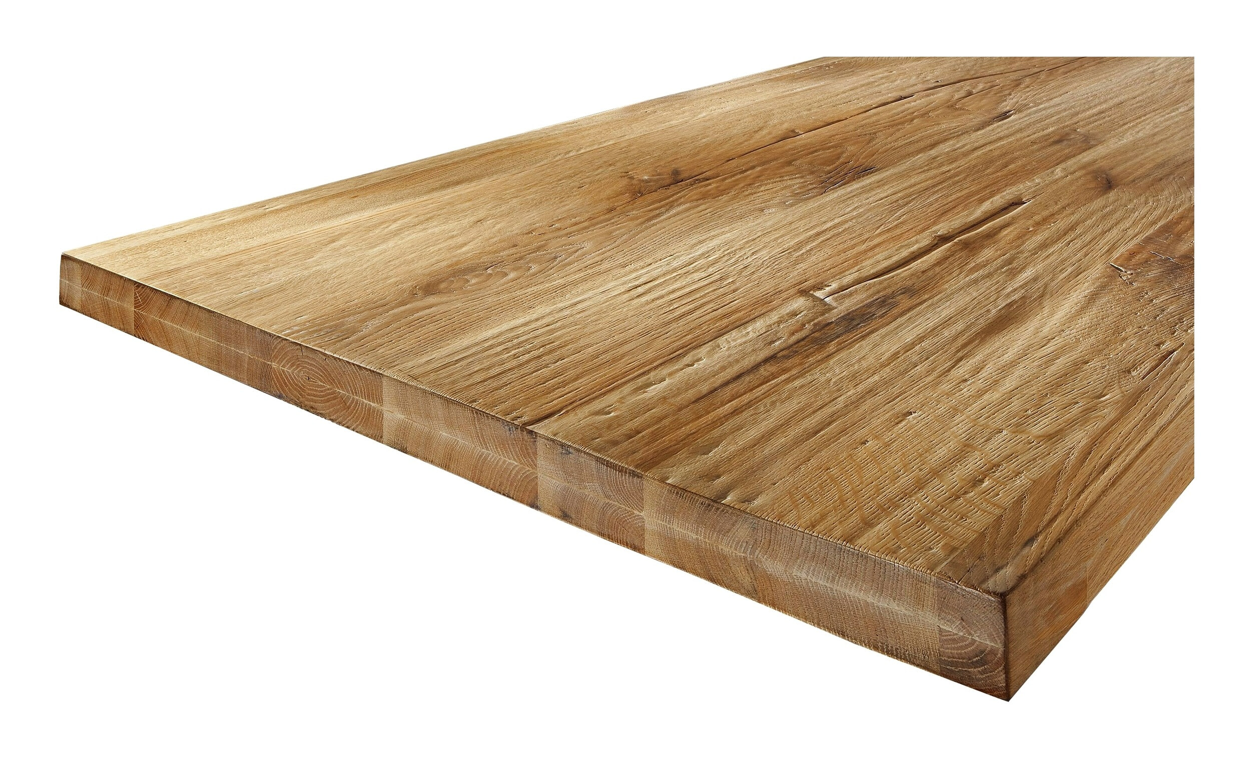 Artistiq Boomstam Eettafel 'Raynaldo' Acaciahout, 160 x 85cm, kleur Zilver