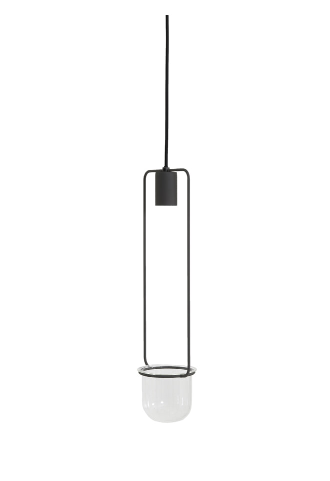 Light & Living Hanglamp 'Yazlin' +plantenhouder, 40cm