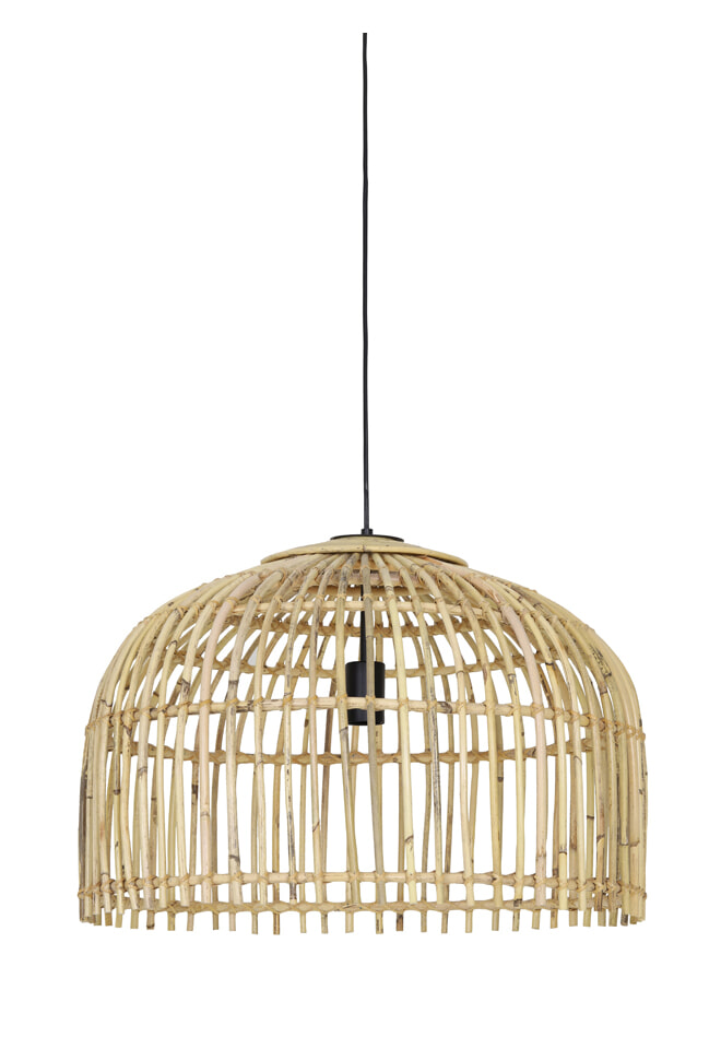 Light & Living Hanglamp 'Ascelli' 60cm, rotan naturel