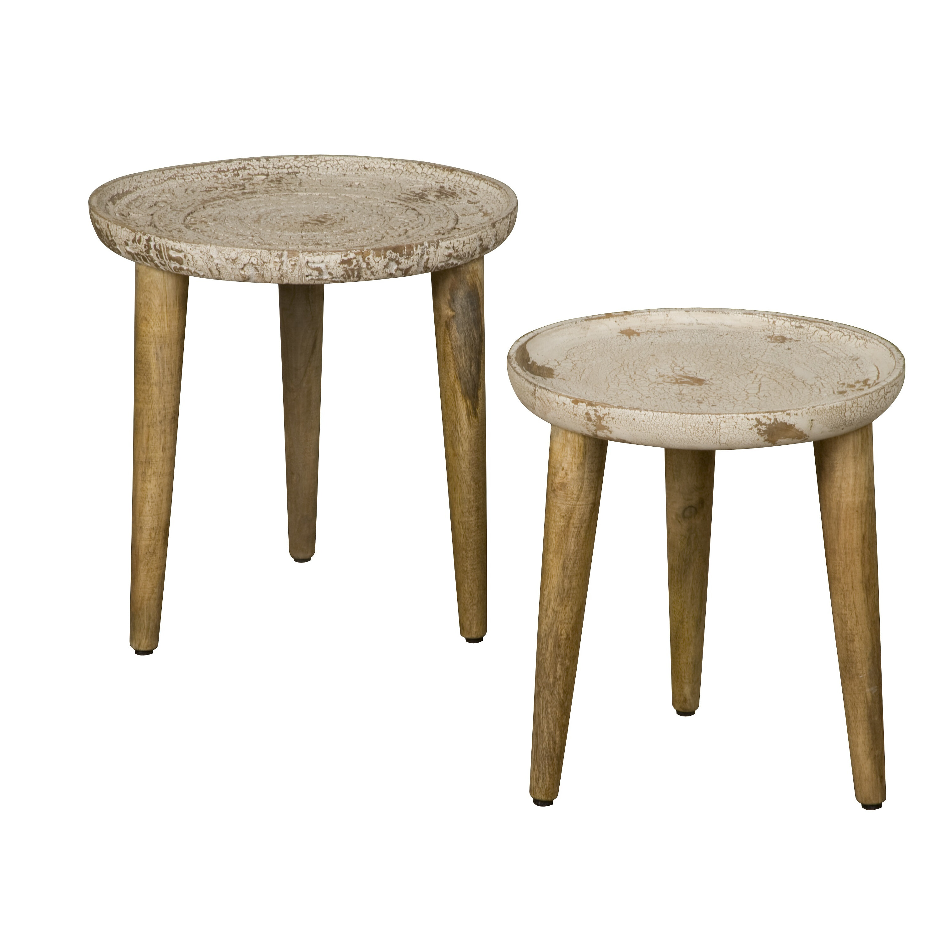 RENEW Bijzettafel 'Uwe' set van 2 stuks