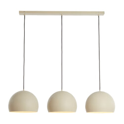 Light & Living Hanglamp 'Jaicey' 3-lamps, kleur Lichtgrijs