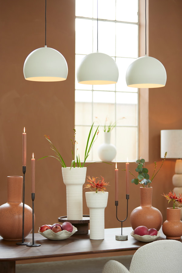 Light & Living Hanglamp 'Jaicey' 3-lamps, kleur Lichtgrijs