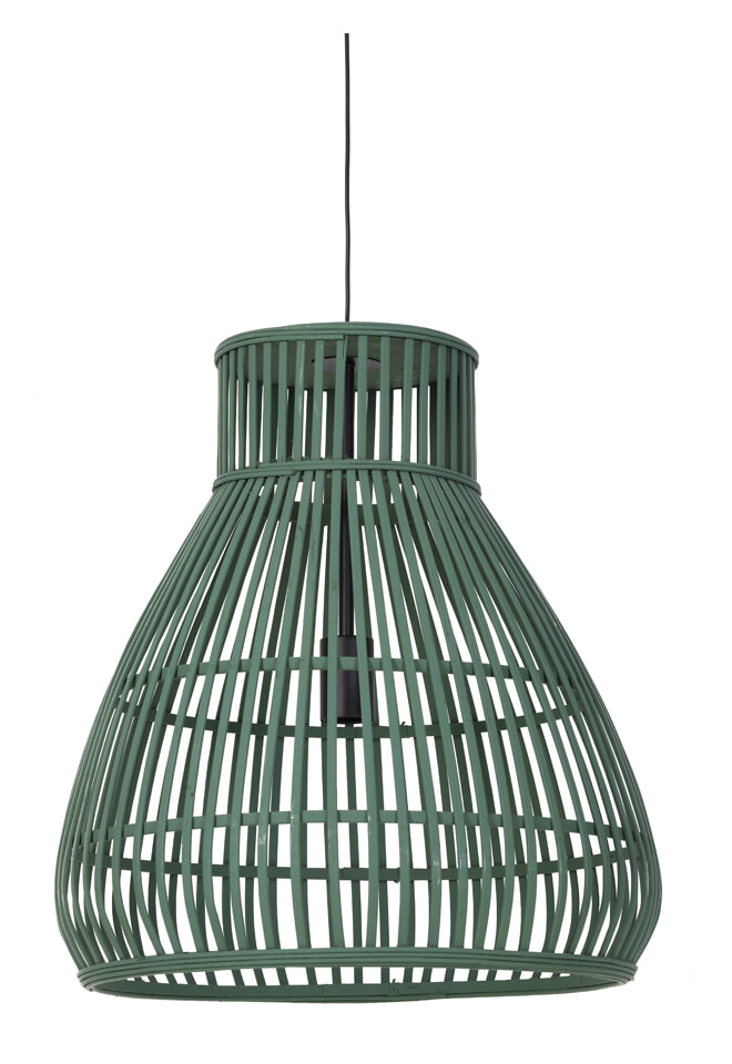 Light & Living Hanglamp 'Timaka' 46cm, rotan groen Light & Living Hanglamp 'Timaka' 46cm, rotan groen