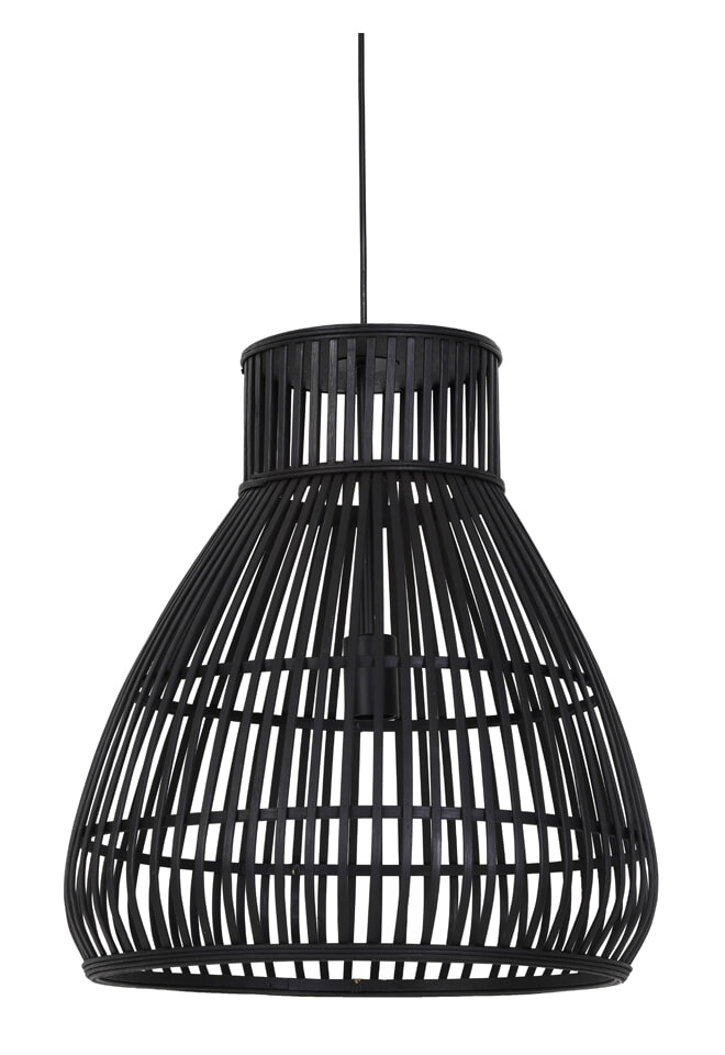 Light & Living Hanglamp 'Timaka' 46cm, rotan zwart
