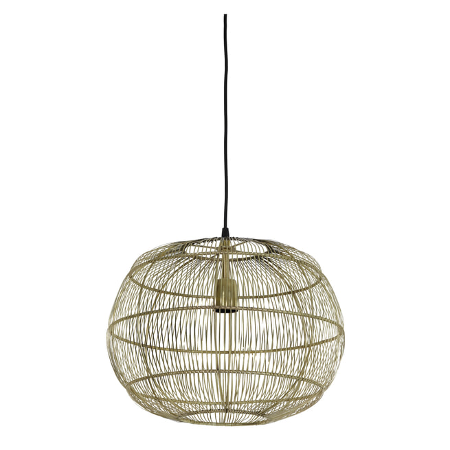 Light & Living Hanglamp 'Vedhira' 40.5cm, kleur Brons