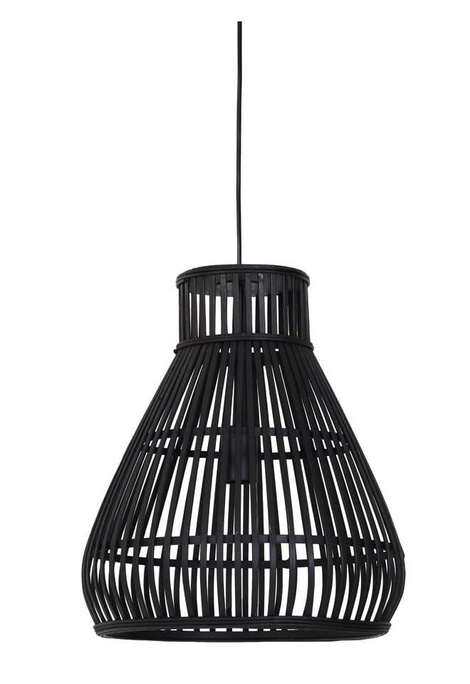 Light & Living Hanglamp 'Timaka' 37cm, rotan zwart, kleur Light & Living Hanglamp 'Timaka' 37cm, rotan zwart, kleur