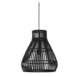 Light & Living Hanglamp 'Timaka' 37cm, rotan zwart, kleur 