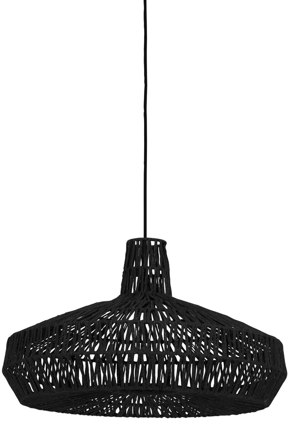 Light & Living Hanglamp 'Masey' 59cm, zwart