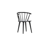 Nohr Eetkamerstoel 'Araseli' Rubberhout, kleur Zwart