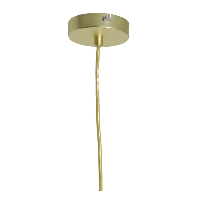 Light & Living Hanglamp 'Bosac' 20cm, donker groen-goud