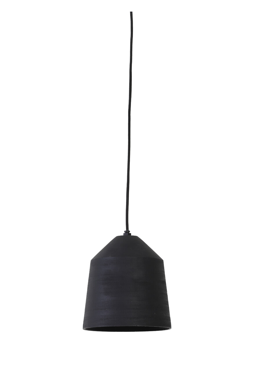 Light & Living Hanglamp 'Lilou' 16cm, mat zwart