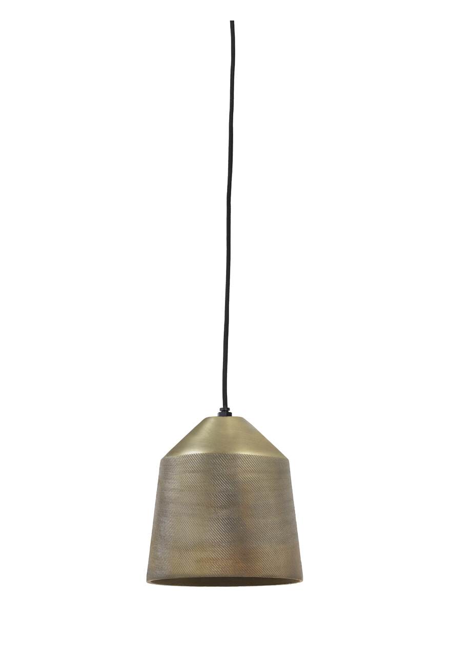 Light & Living Hanglamp 'Lilou' 16cm, antiek brons