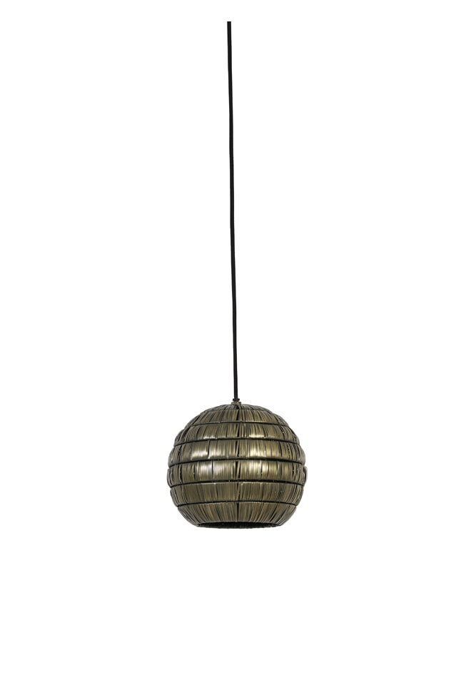 Light & Living Hanglamp 'Kymora' 22cm, kleur Antiek Brons