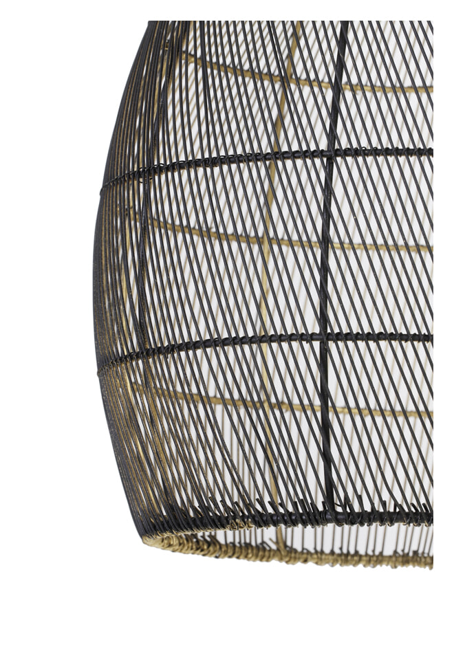 Light & Living Hanglamp 'Meya' 40cm, kleur Zwart