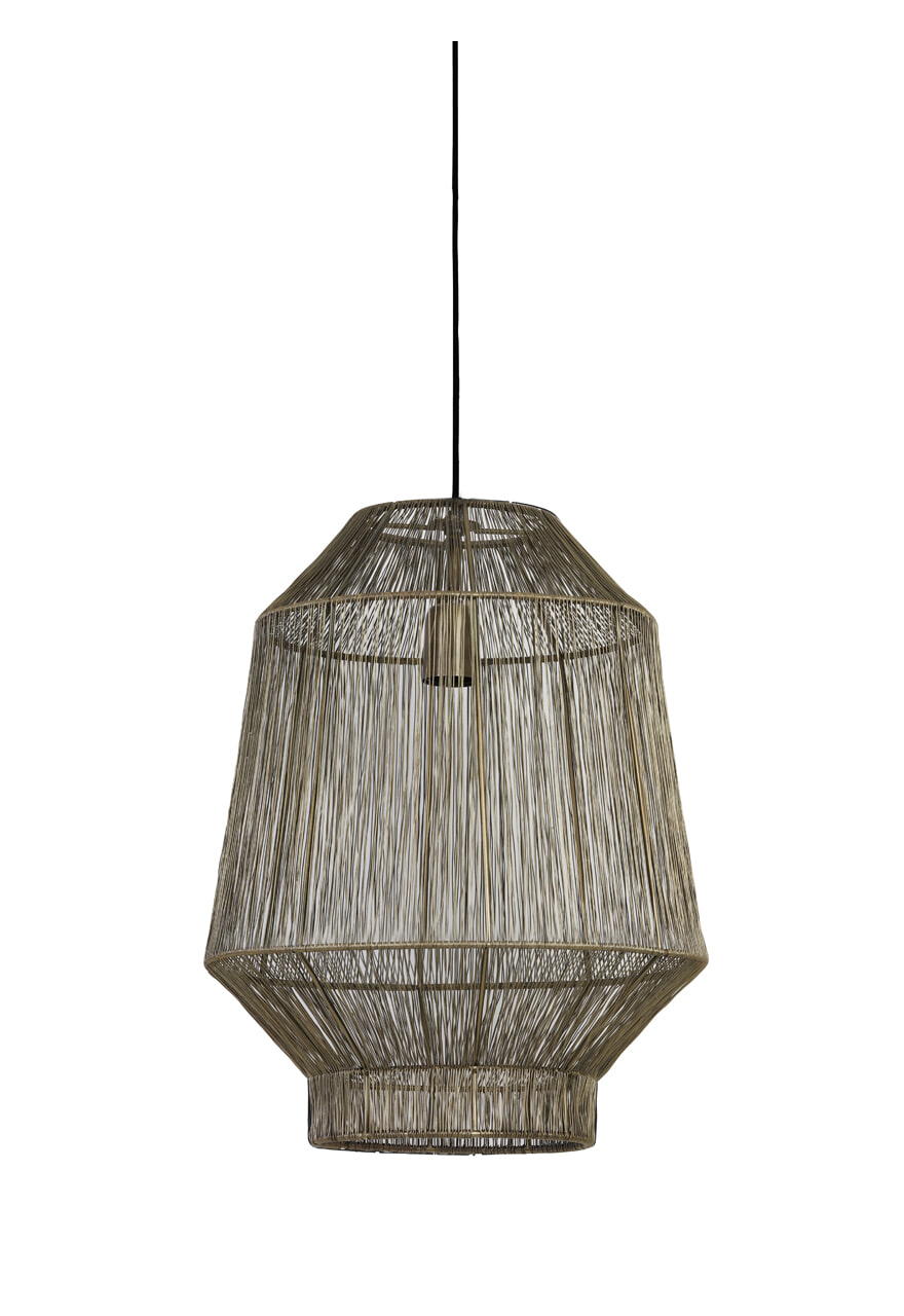Light & Living Hanglamp 'Vitora' 37cm, kleur Antiek Brons