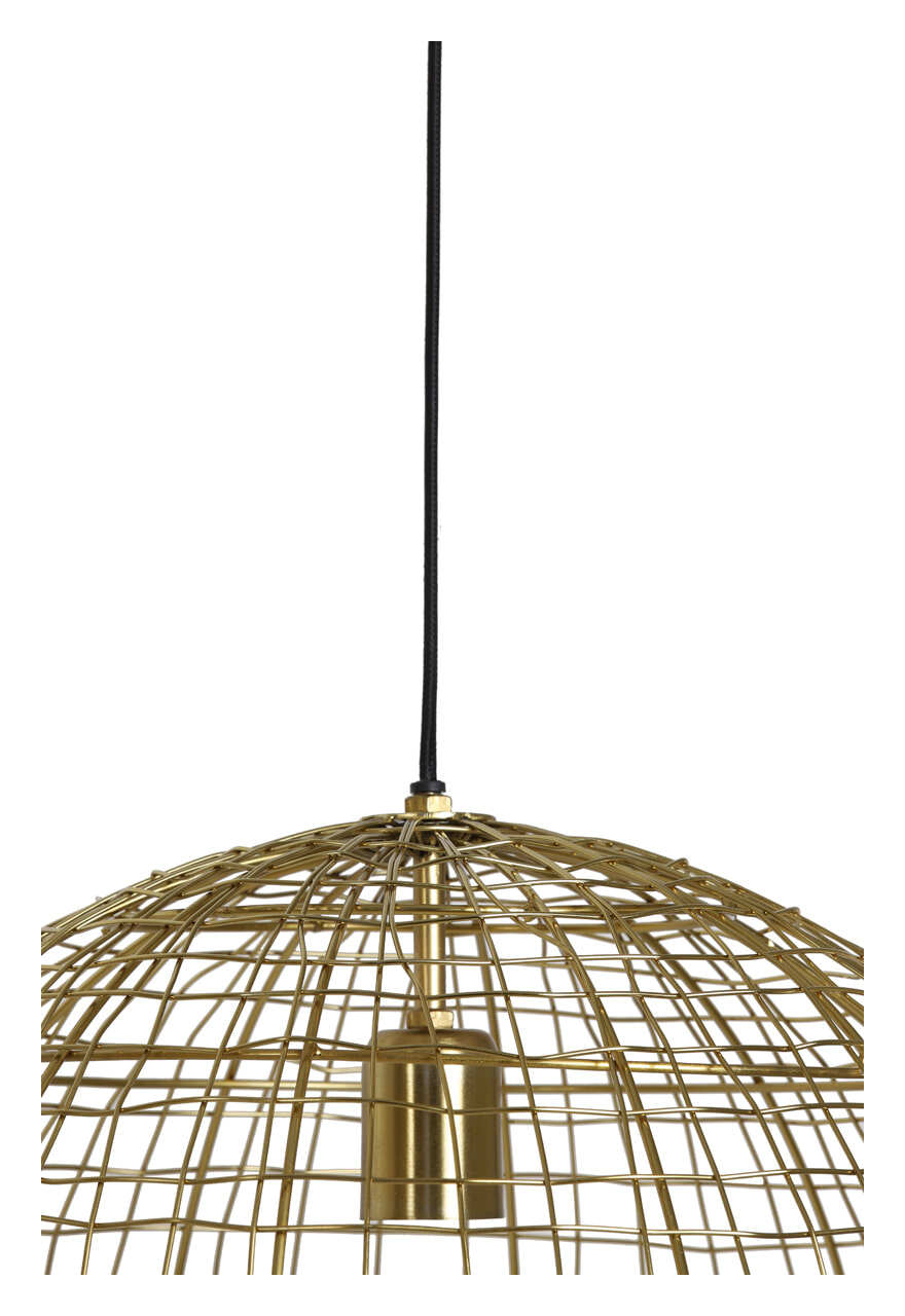 Light & Living Hanglamp 'Mirana' 35cm, goud