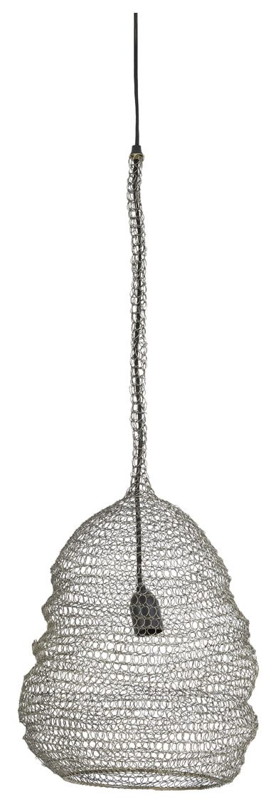 Light & Living Hanglamp 'Anien' 30cm, gaas antiek brons