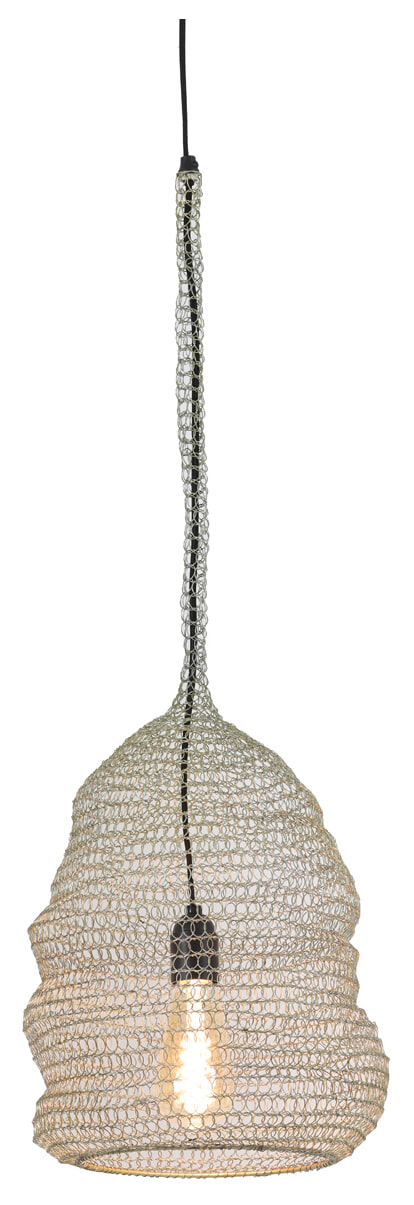 Light & Living Hanglamp 'Anien' 30cm, gaas licht goud