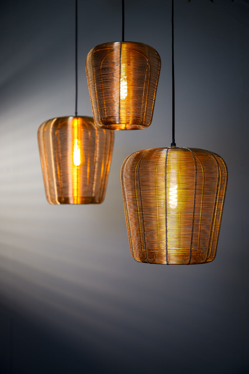 Light & Living Hanglamp 'Adeta' 28cm, goud