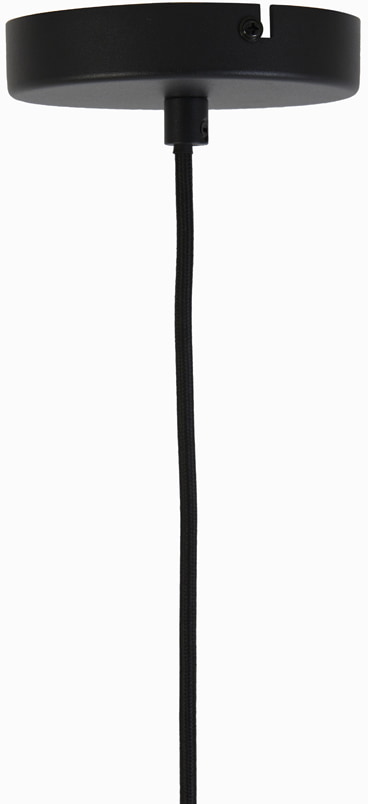 Light & Living Hanglamp 'Lekar' Ø22cm, kleur Zwart