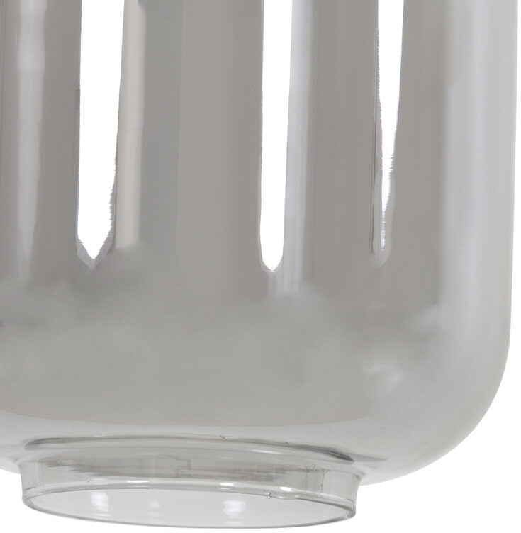 Light & Living Hanglamp 'Lekar' 5-Lamps, Antiek Brons/Smoke