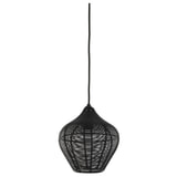Light & Living Hanglamp 'Alvaro' 20cm, kleur Mat Zwart