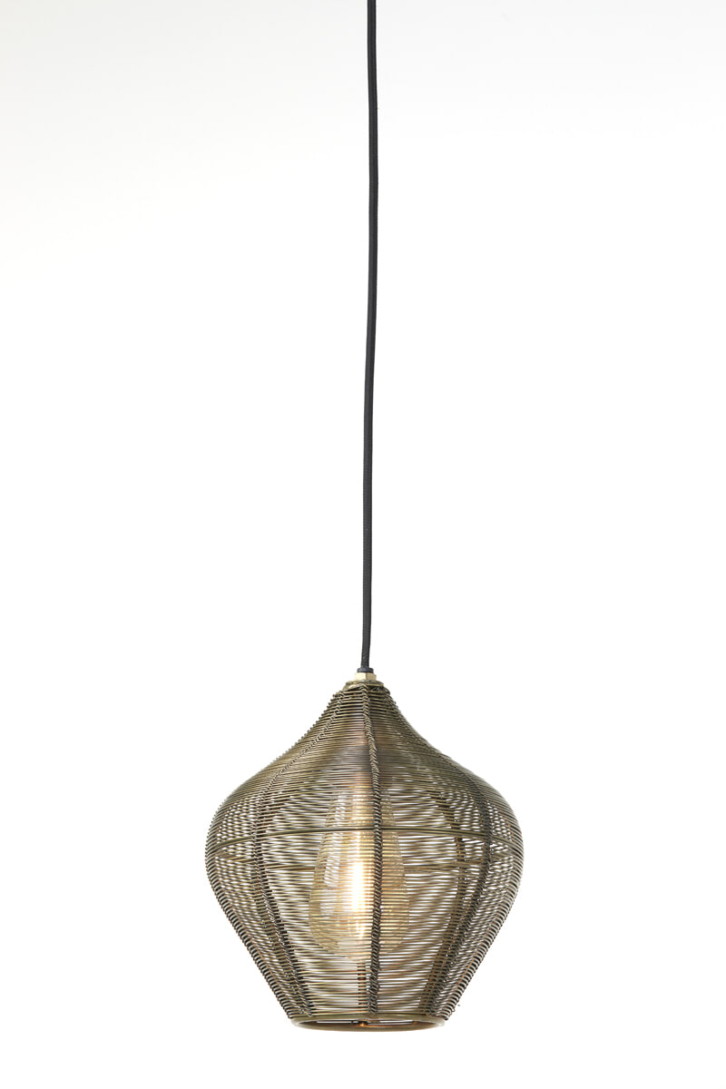 Light & Living Hanglamp 'Alvaro' 20cm, kleur Antiek Brons