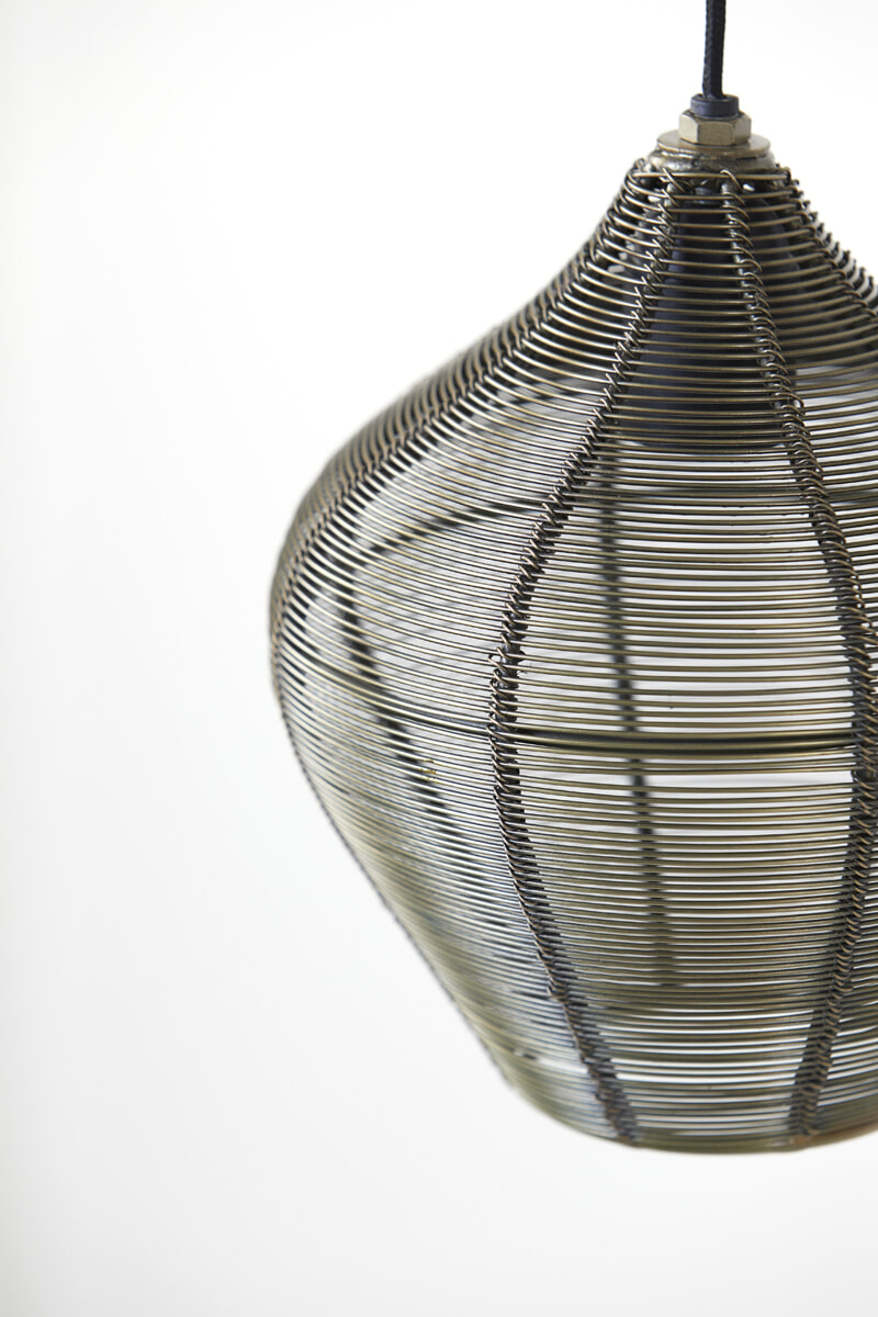 Light & Living Hanglamp 'Alvaro' 20cm, kleur Antiek Brons