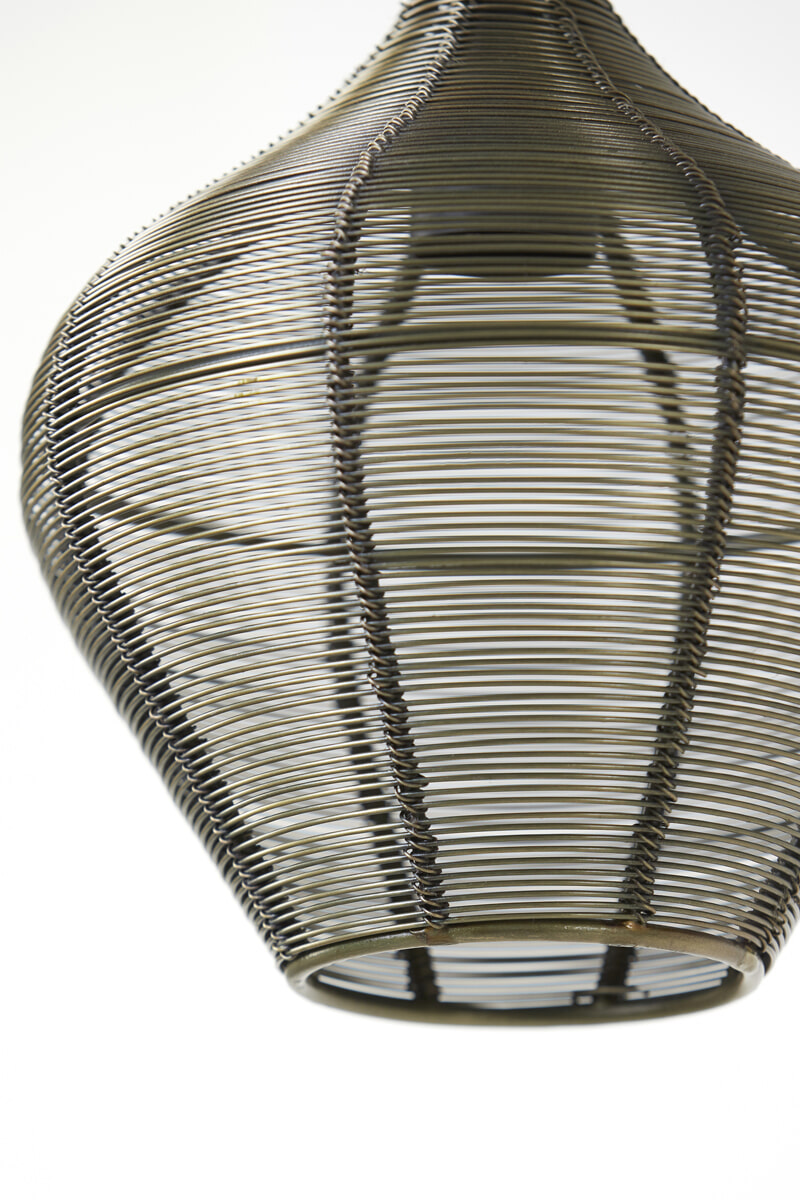 Light & Living Hanglamp 'Alvaro' 20cm, kleur Antiek Brons
