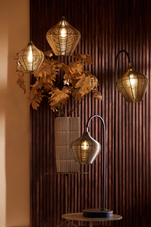 Light & Living Hanglamp 'Alvaro' 20cm, kleur Antiek Brons