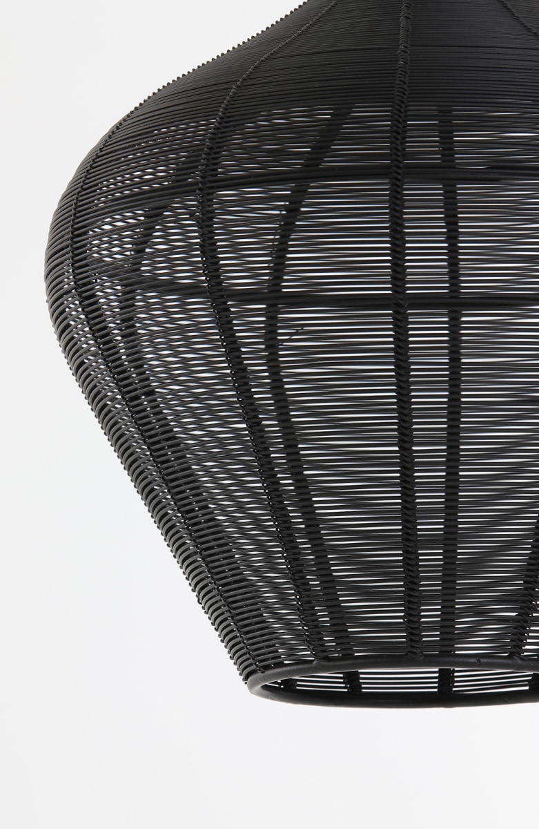 Light & Living Hanglamp 'Alvaro' 27cm, mat zwart