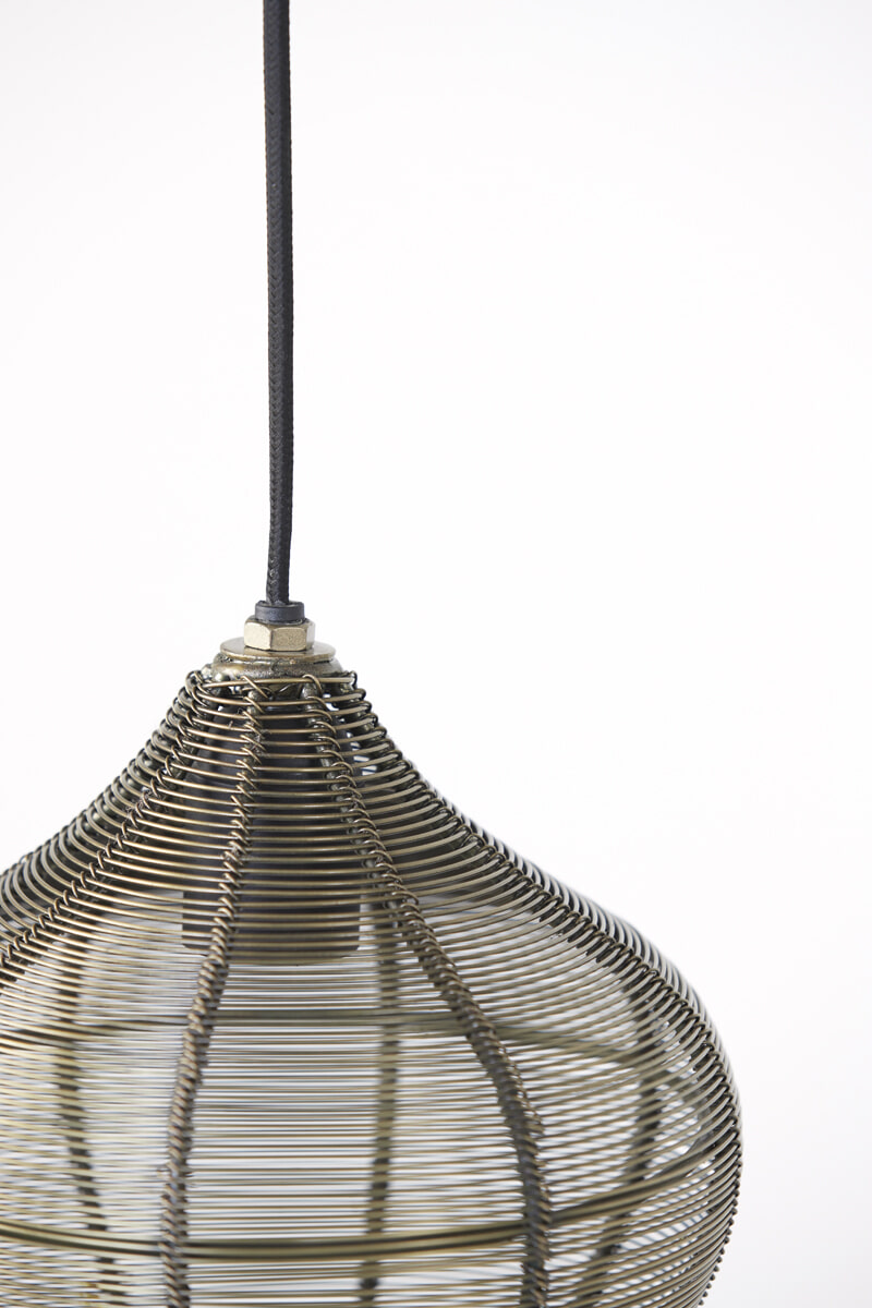 Light & Living Hanglamp 'Alvaro' 27cm, kleur Antiek Brons