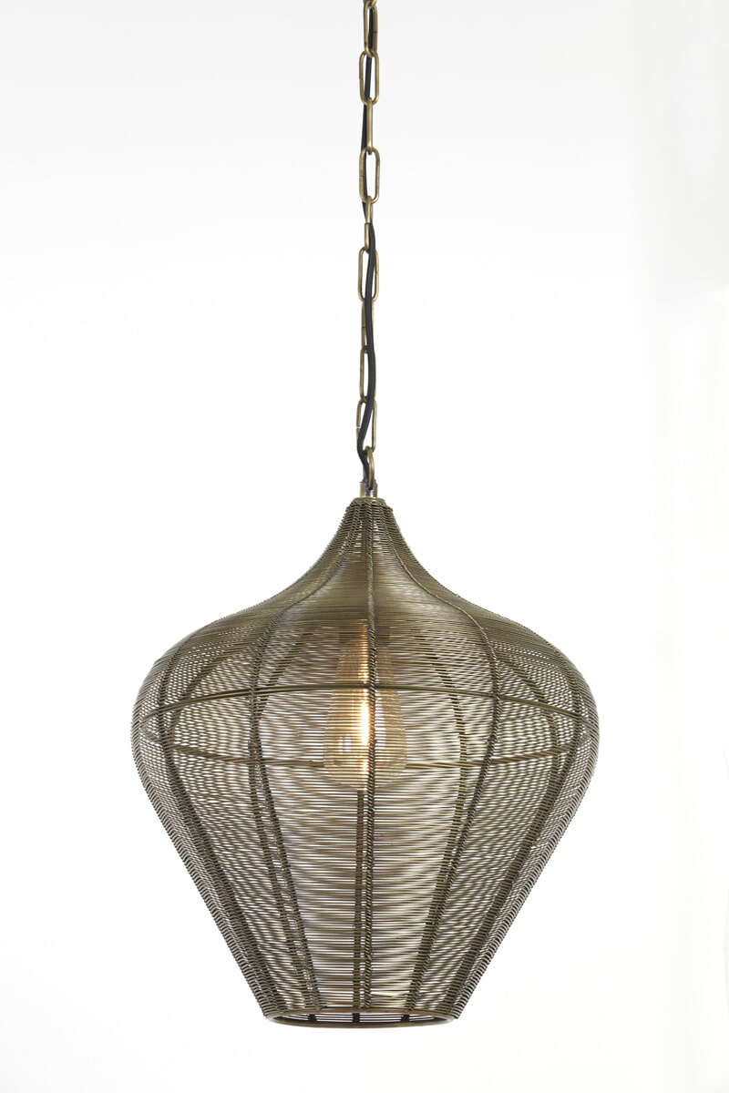 Light & Living Hanglamp 'Alvaro' 36cm, kleur Antiek Brons