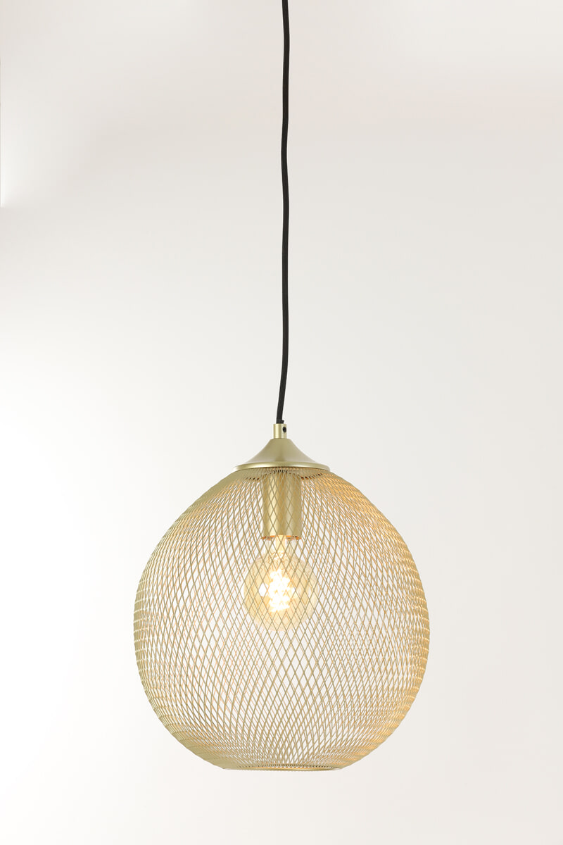 Light & Living Hanglamp 'Moroc' Ø30cm, goud