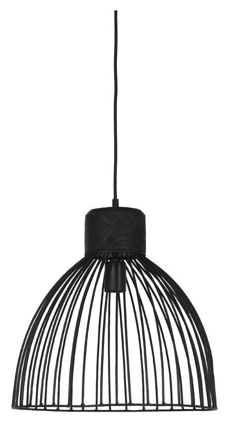 Light & Living Hanglamp 'Giada' Ø40cm, kleur Mat Zwart