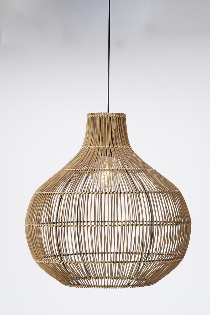 Light & Living Hanglamp 'Pacino' Ø50cm, kleur Naturel