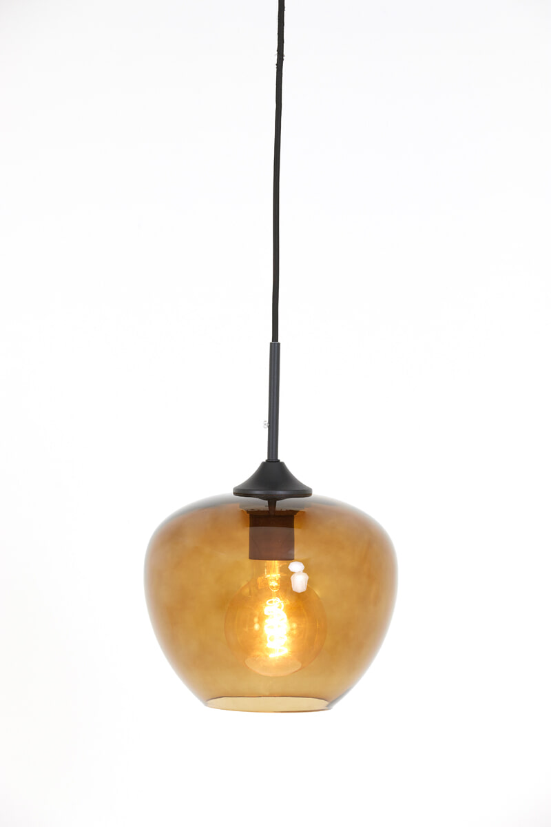 Light & Living Hanglamp 'Mayson' Ø18cm, kleur Bruin Light & Living Hanglamp 'Mayson' Ø18cm, kleur Bruin