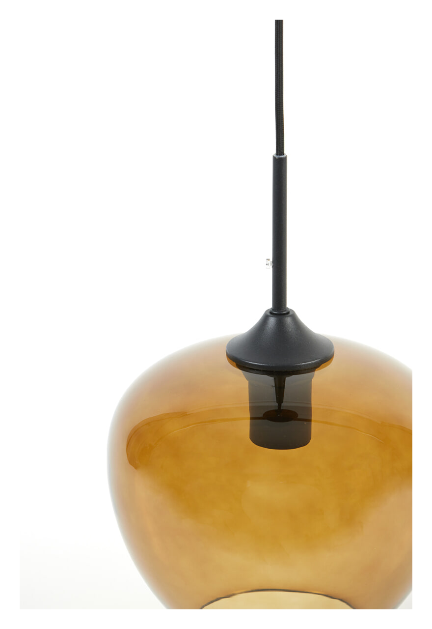 Light & Living Hanglamp 'Mayson' Ø18cm, kleur Bruin