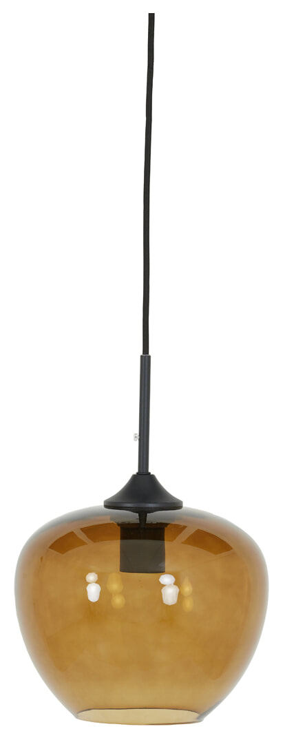 Light & Living Hanglamp 'Mayson' Ø18cm, kleur Bruin