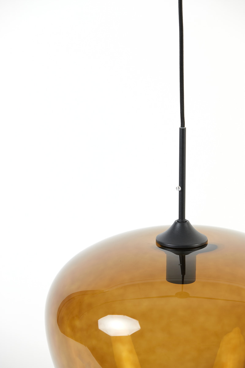 Light & Living Hanglamp 'Mayson' Ø40cm, kleur Bruin