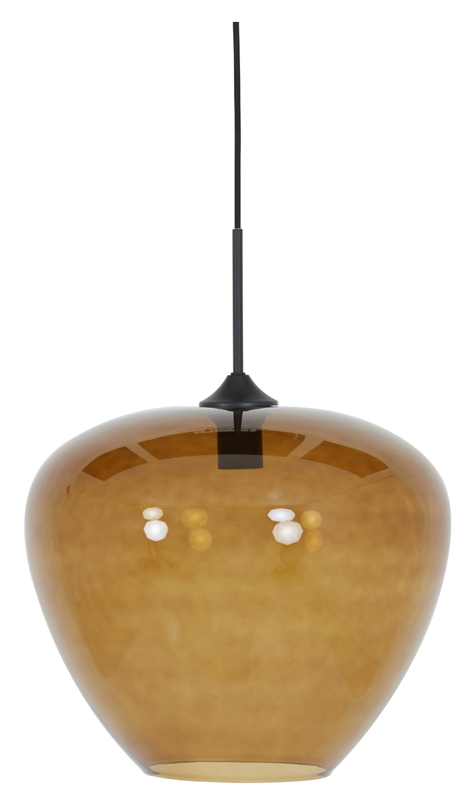 Light & Living Hanglamp 'Mayson' Ø40cm, kleur Bruin