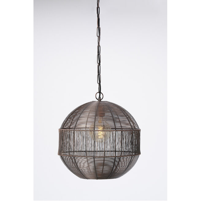 Light & Living Hanglamp 'Pilka' kleur Antiek Koper