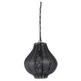 Light & Living Hanglamp 'Micha' 30cm, kleur Mat Zwart