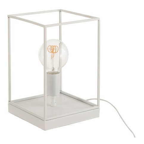 J-Line Rechthoekige Lamp 'Gaspar' Small, kleur Wit