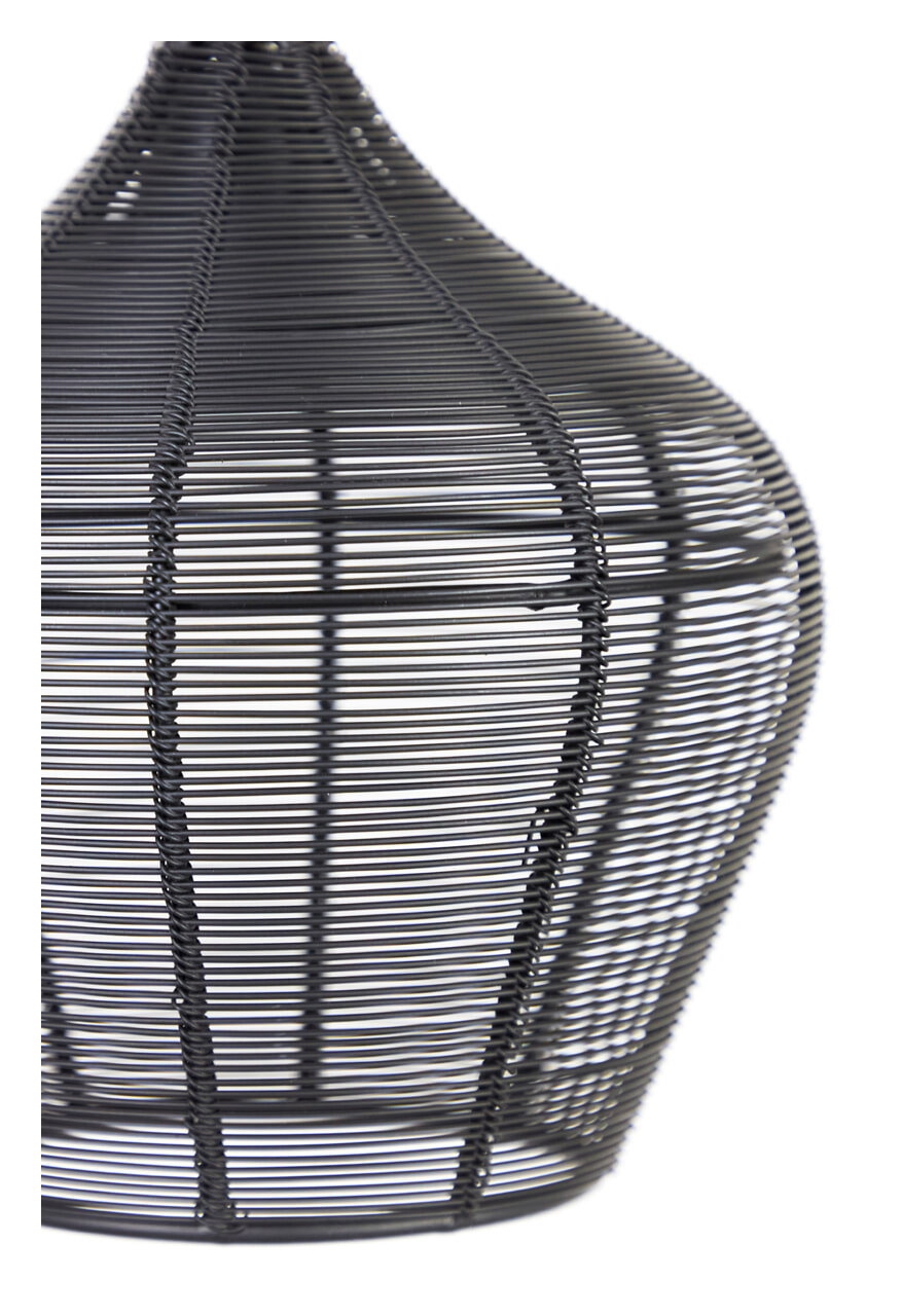 Light & Living Hanglamp 'Alvaro' 5-Lamps, kleur Mat Zwart