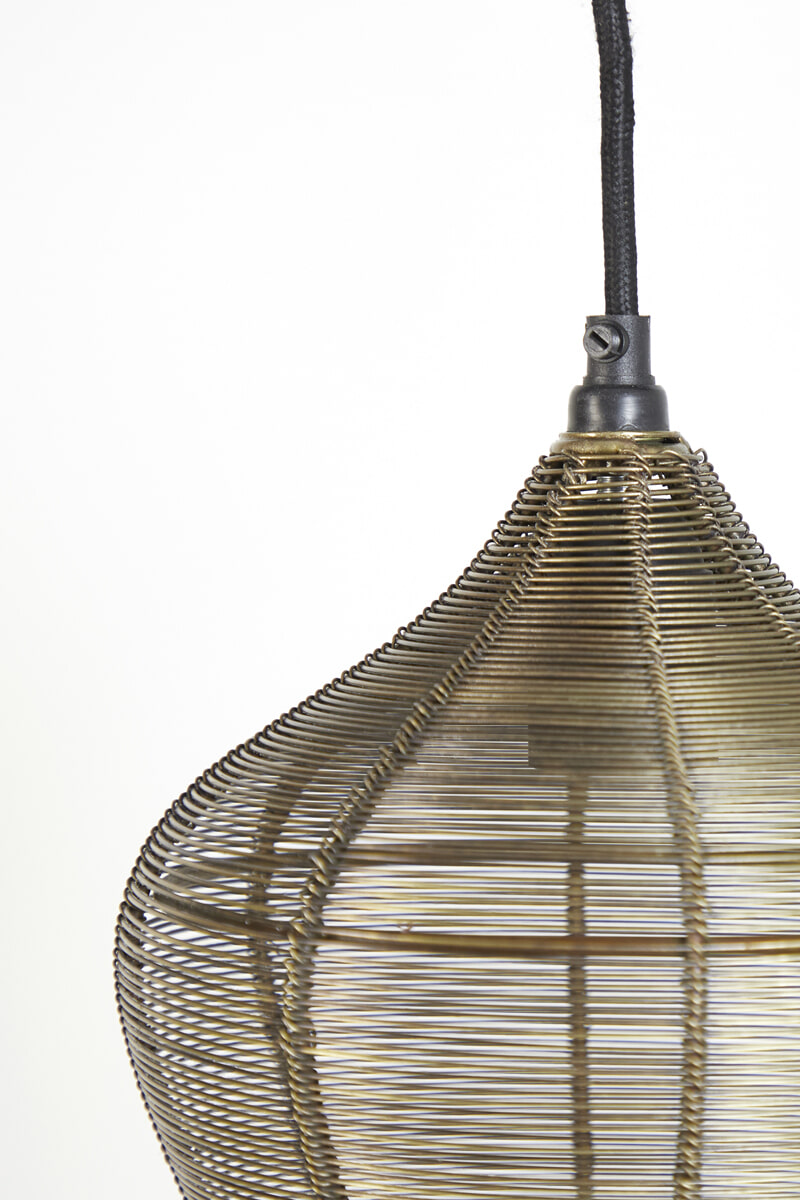 Light & Living Hanglamp 'Alvaro' 5-Lamps, kleur Antiek Brons