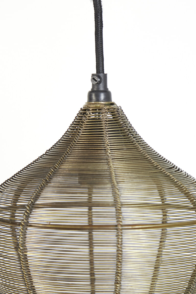 Light & Living Hanglamp 'Alvaro' 5-Lamps, kleur Antiek Brons