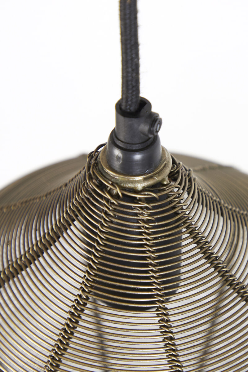 Light & Living Hanglamp 'Alvaro' 5-Lamps, kleur Antiek Brons