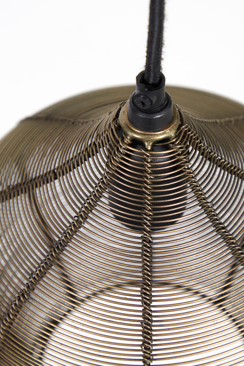 Light & Living Hanglamp 'Alvaro' 10-Lamps, kleur Antiek Brons